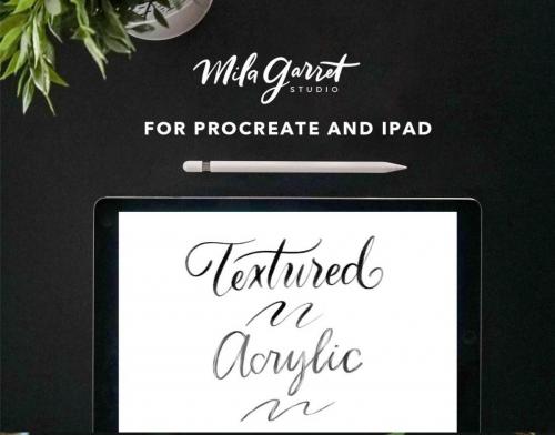 Procreate Lettering Brush Font