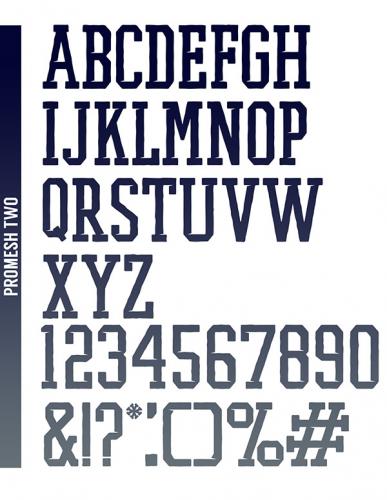 Promesh Two Font