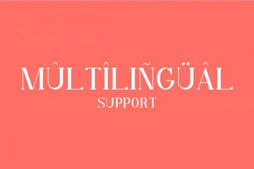 Qiba Simple Serif Font