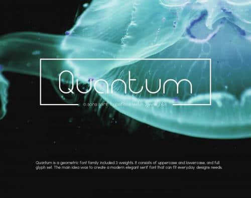Quantum Font