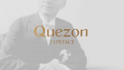 Quezon Sans Serif Font