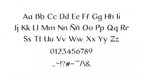 Quezon Sans Serif Font