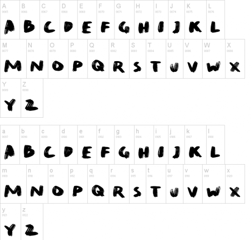 Quirk Brush Big Font