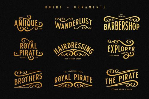 ROTHE Vintage Font