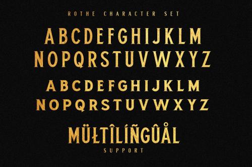 ROTHE Vintage Font