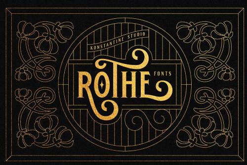 ROTHE Vintage Font
