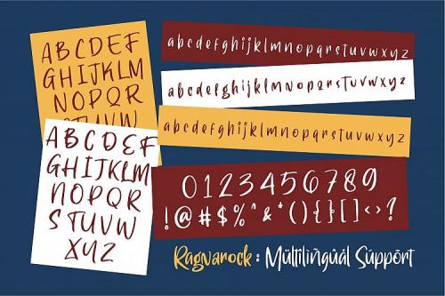 Ragnarock Script Font
