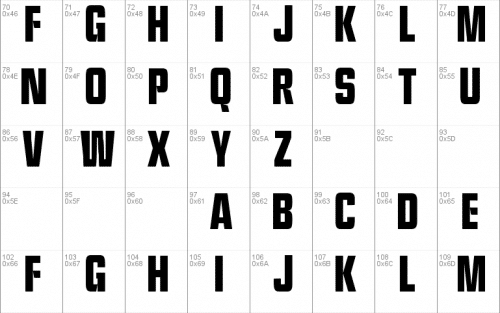 Rampage Font