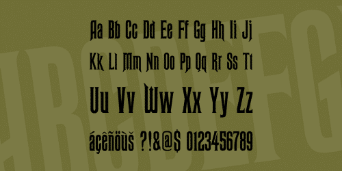 Ravenscroft Font