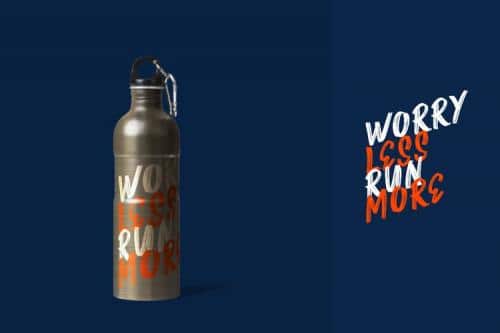 Raw Entry Brush Font