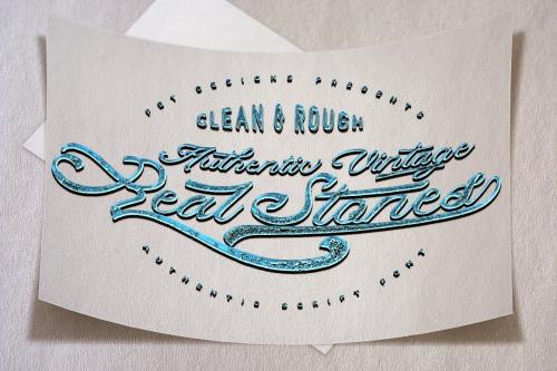 Real Stones Script Font Free