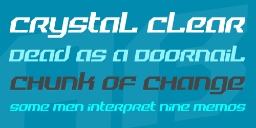 Reality Hyper Font