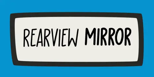 Rearview Mirror Handwritten Font