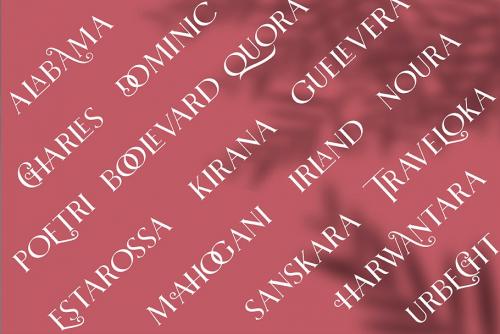 Rebeque Deco Display Font