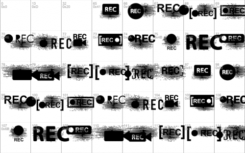 Record Font