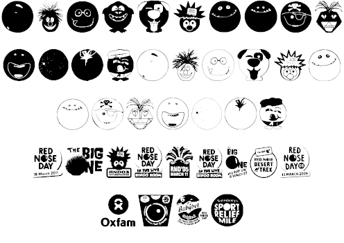 Red Nose Day Font