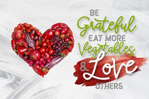 Red Peppers Font Duo