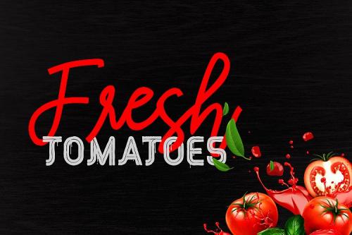 Red Peppers Font Duo