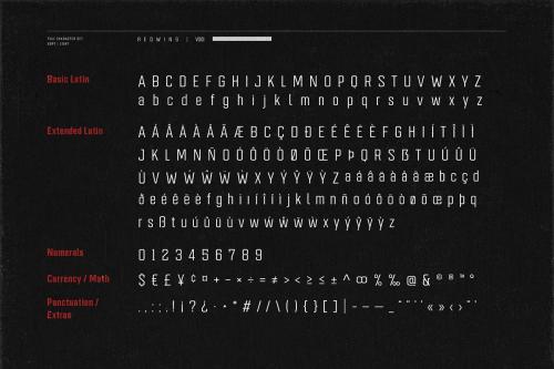 Redwing Display Font