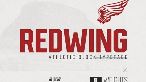 Redwing Display Font