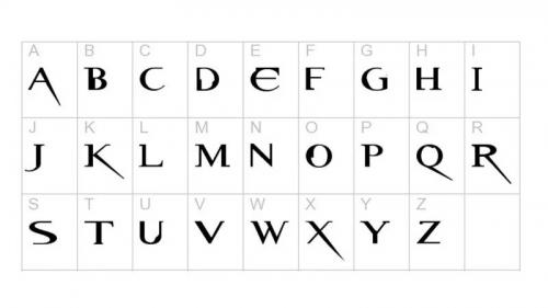 Resident Evil Font
