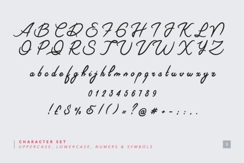 Riviera Signature Font