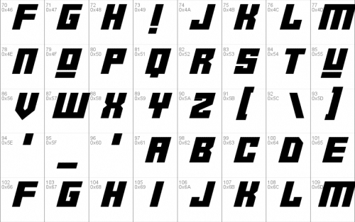 Robot Crush Font