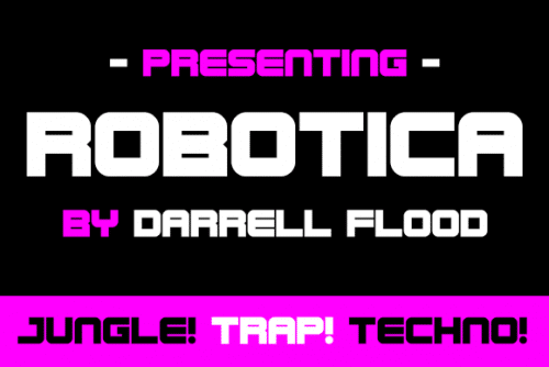 Robotica Font