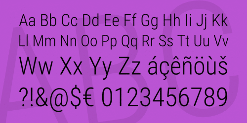 Roboto Condensed Font Family