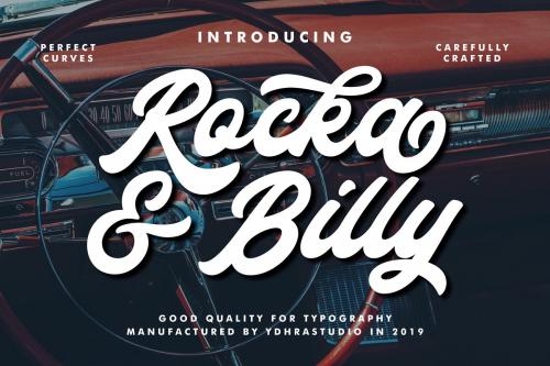 Rocka Billy Script Font