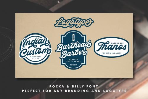 Rocka Billy Script Font