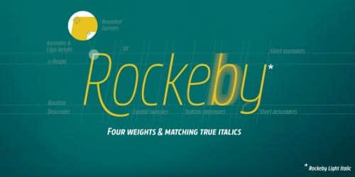 Rockeby Condensed Font
