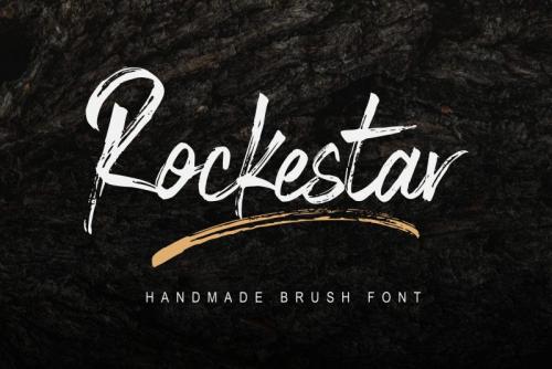 Rockestar Brush Font