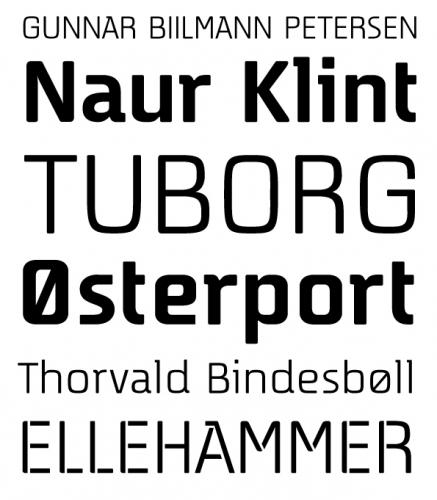 Rodian Sans Typeface Font