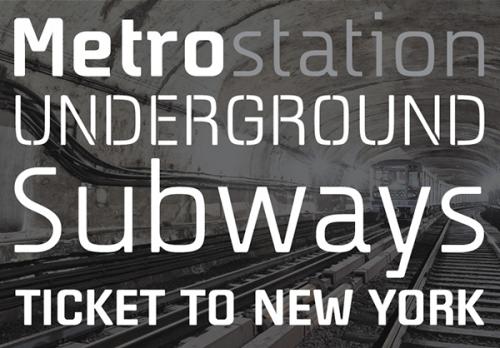 Rodian Sans Typeface Font