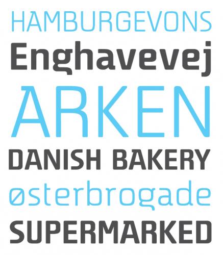 Rodian Sans Typeface Font