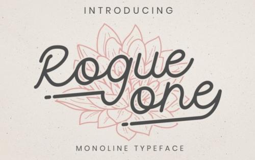 Rogue One Script Font