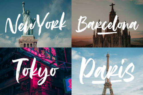 Rough Rough Brush Font