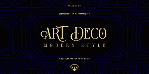 Rustler Barter® Serif Font