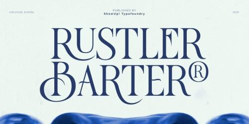 Rustler Barter® Serif Font
