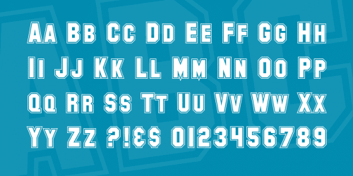 SF Collegiate Font
