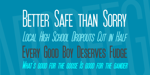 SF Movie Poster Font
