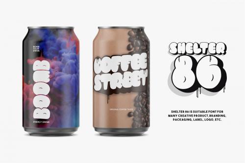 SHELTER Bold Graffiti Font
