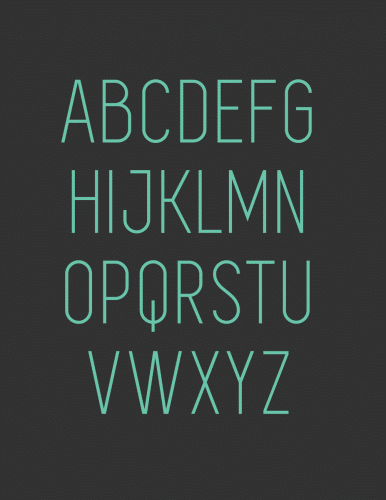 SIMPLIFICA Typeface