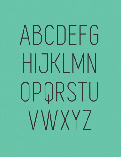 SIMPLIFICA Typeface