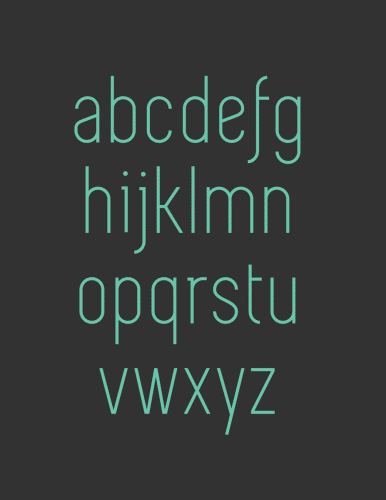 SIMPLIFICA Typeface