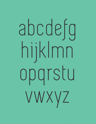 SIMPLIFICA Typeface