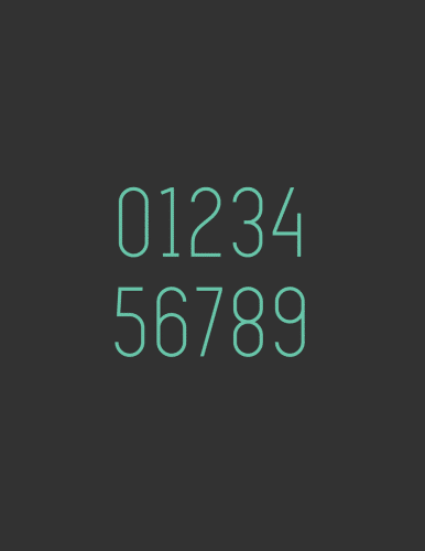 SIMPLIFICA Typeface