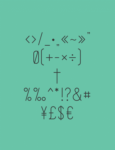 SIMPLIFICA Typeface