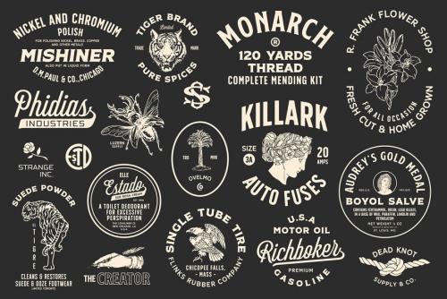 SS Nickson Font Bundle Social Security Card Fonts